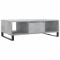 vidaXL Mesa de centro madera de ingeniería gris hormigón 104x60x35 cm vidaXL Mesa de centro madera de ingeniería gris hormigón 104x60x35 cm