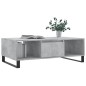 vidaXL Mesa de centro madera de ingeniería gris hormigón 104x60x35 cm vidaXL Mesa de centro madera de ingeniería gris hormigón 104x60x35 cm
