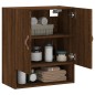 vidaXL Armario de pared madera de ingeniería marrón roble 60x31x70 cm