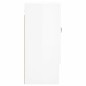 vidaXL Armario de pared madera de ingeniería blanco brillo 60x31x70 cm vidaXL Armario de pared madera de ingeniería blanco brillo 60x31x70 cm