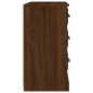 vidaXL Aparador madera contrachapada roble marrón 104,5x35,5x67,5 cm vidaXL Aparador madera contrachapada roble marrón 104,5x35,5x67,5 cm