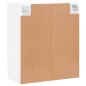 vidaXL Armario de pared madera de ingeniería blanco 60x31x70 cm vidaXL Armario de pared madera de ingeniería blanco 60x31x70 cm