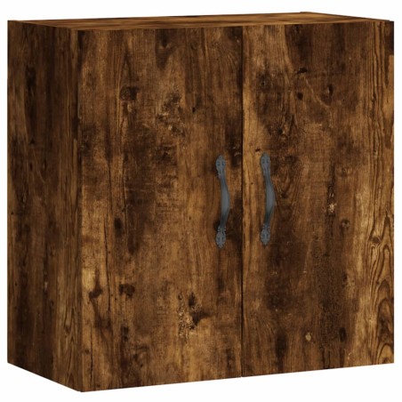 vidaXL Armario de pared madera de ingeniería roble ahumado 60x31x60 cm