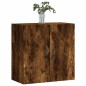 vidaXL Armario de pared madera de ingeniería roble ahumado 60x31x60 cm vidaXL Armario de pared madera de ingeniería roble ahumado 60x31x60 cm