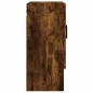 vidaXL Armario de pared madera de ingeniería roble ahumado 60x31x70 cm vidaXL Armario de pared madera de ingeniería roble ahumado 60x31x70 cm