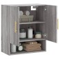 vidaXL Armario de pared madera de ingeniería gris Sonoma 60x31x70 cm vidaXL Armario de pared madera de ingeniería gris Sonoma 60x31x70 cm