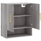 vidaXL Armario de pared madera de ingeniería gris Sonoma 60x31x70 cm vidaXL Armario de pared madera de ingeniería gris Sonoma 60x31x70 cm