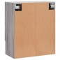 vidaXL Armario de pared madera de ingeniería gris Sonoma 60x31x70 cm vidaXL Armario de pared madera de ingeniería gris Sonoma 60x31x70 cm