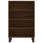 vidaXL Aparador alto madera de ingeniería marrón roble 57x35x90 cm vidaXL Aparador alto madera de ingeniería marrón roble 57x35x90 cm