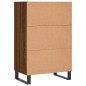 vidaXL Aparador alto madera de ingeniería marrón roble 57x35x90 cm vidaXL Aparador alto madera de ingeniería marrón roble 57x35x90 cm