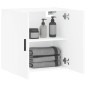 vidaXL Armario de pared madera de ingeniería blanco 60x31x60 cm vidaXL Armario de pared madera de ingeniería blanco 60x31x60 cm