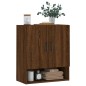 vidaXL Armario de pared madera de ingeniería marrón roble 60x31x70 cm vidaXL Armario de pared madera de ingeniería marrón roble 60x31x70 cm