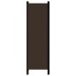 vidaXL Biombo divisor de 3 paneles marrón 150x180 cm vidaXL Biombo divisor de 3 paneles marrón 150x180 cm