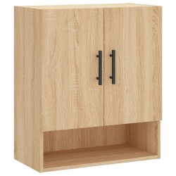 vidaXL Armario de pared madera de ingeniería roble Sonoma 60x31x70 cm
