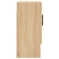 vidaXL Armario de pared madera de ingeniería roble Sonoma 60x31x70 cm vidaXL Armario de pared madera de ingeniería roble Sonoma 60x31x70 cm