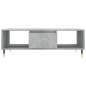 vidaXL Mesa de centro madera de ingeniería gris hormigón 104x60x35 cm vidaXL Mesa de centro madera de ingeniería gris hormigón 104x60x35 cm