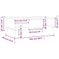 vidaXL Mesa de centro madera de ingeniería gris hormigón 104x60x35 cm vidaXL Mesa de centro madera de ingeniería gris hormigón 104x60x35 cm