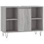 vidaXL Mueble de baño madera de ingeniería gris Sonoma 80x33x60 cm vidaXL Mueble de baño madera de ingeniería gris Sonoma 80x33x60 cm