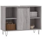 vidaXL Mueble de baño madera de ingeniería gris Sonoma 80x33x60 cm vidaXL Mueble de baño madera de ingeniería gris Sonoma 80x33x60 cm