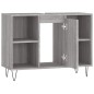 vidaXL Mueble de baño madera de ingeniería gris Sonoma 80x33x60 cm vidaXL Mueble de baño madera de ingeniería gris Sonoma 80x33x60 cm
