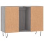 vidaXL Mueble de baño madera de ingeniería gris Sonoma 80x33x60 cm vidaXL Mueble de baño madera de ingeniería gris Sonoma 80x33x60 cm