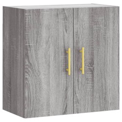 vidaXL Armario de pared madera de ingeniería gris Sonoma 60x31x60 cm