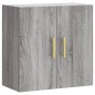 vidaXL Armario de pared madera de ingeniería gris Sonoma 60x31x60 cm