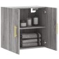 vidaXL Armario de pared madera de ingeniería gris Sonoma 60x31x60 cm