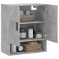 vidaXL Armario de pared madera de ingeniería gris hormigón 60x31x70 cm vidaXL Armario de pared madera de ingeniería gris hormigón 60x31x70 cm