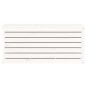 vidaXL Baúl de jardín madera maciza de pino blanco 101x50,5x46,5 cm vidaXL Baúl de jardín madera maciza de pino blanco 101x50,5x46,5 cm
