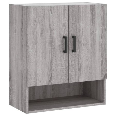 vidaXL Armario de pared madera de ingeniería gris Sonoma 60x31x70 cm