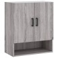 vidaXL Armario de pared madera de ingeniería gris Sonoma 60x31x70 cm vidaXL Armario de pared madera de ingeniería gris Sonoma 60x31x70 cm