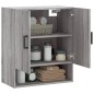vidaXL Armario de pared madera de ingeniería gris Sonoma 60x31x70 cm vidaXL Armario de pared madera de ingeniería gris Sonoma 60x31x70 cm