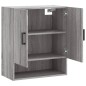 vidaXL Armario de pared madera de ingeniería gris Sonoma 60x31x70 cm vidaXL Armario de pared madera de ingeniería gris Sonoma 60x31x70 cm