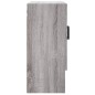 vidaXL Armario de pared madera de ingeniería gris Sonoma 60x31x70 cm vidaXL Armario de pared madera de ingeniería gris Sonoma 60x31x70 cm