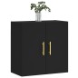 vidaXL Armario de pared madera de ingeniería negro 60x31x60 cm vidaXL Armario de pared madera de ingeniería negro 60x31x60 cm