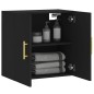vidaXL Armario de pared madera de ingeniería negro 60x31x60 cm vidaXL Armario de pared madera de ingeniería negro 60x31x60 cm