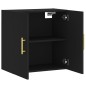 vidaXL Armario de pared madera de ingeniería negro 60x31x60 cm vidaXL Armario de pared madera de ingeniería negro 60x31x60 cm