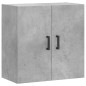 vidaXL Armario de pared madera de ingeniería gris hormigón 60x31x60 cm vidaXL Armario de pared madera de ingeniería gris hormigón 60x31x60 cm