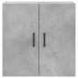 vidaXL Armario de pared madera de ingeniería gris hormigón 60x31x60 cm vidaXL Armario de pared madera de ingeniería gris hormigón 60x31x60 cm