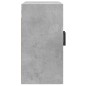 vidaXL Armario de pared madera de ingeniería gris hormigón 60x31x60 cm vidaXL Armario de pared madera de ingeniería gris hormigón 60x31x60 cm