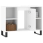 vidaXL Mueble de baño madera de ingeniería blanco 80x33x60 cm