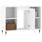vidaXL Mueble de baño madera de ingeniería blanco 80x33x60 cm vidaXL Mueble de baño madera de ingeniería blanco 80x33x60 cm