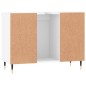 vidaXL Mueble de baño madera de ingeniería blanco 80x33x60 cm vidaXL Mueble de baño madera de ingeniería blanco 80x33x60 cm