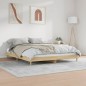 vidaXL Estructura de cama madera contrachapada roble Sonoma 200x200 cm vidaXL Estructura de cama madera contrachapada roble Sonoma 200x200 cm