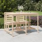 vidaXL Mesa de jardín madera maciza de pino 159,5x82,5x110 cmcm vidaXL Mesa de jardín madera maciza de pino 159,5x82,5x110 cmcm