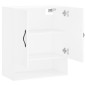 vidaXL Armario de pared madera de ingeniería blanco 60x31x70 cm vidaXL Armario de pared madera de ingeniería blanco 60x31x70 cm
