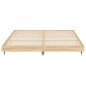 vidaXL Estructura de cama madera contrachapada roble Sonoma 200x200 cm vidaXL Estructura de cama madera contrachapada roble Sonoma 200x200 cm