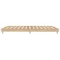 vidaXL Estructura de cama madera contrachapada roble Sonoma 200x200 cm vidaXL Estructura de cama madera contrachapada roble Sonoma 200x200 cm