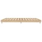 vidaXL Estructura de cama madera contrachapada roble Sonoma 140x200 cm vidaXL Estructura de cama madera contrachapada roble Sonoma 140x200 cm